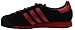 Adidas F37212: Samoa Vintage Black/Lush-Red/Gold Retro Classic Sneaker
