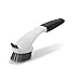 KitchenAid Sink Brush, White with Black Handle , Small -