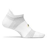 Feetures TWO PAIRS of HP Cushion No Show w/Tab Socks (Snug Fit) Sz. L
