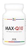 MAX-Q10 200 mg of Trans-Form CoQ10 from Kaneka Q10. Made in the USA (3 Pack ($22.95 per bottle), Softgels)