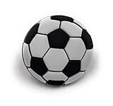 Croc Charms Soccer, Croc Soccer Charm, Soccer Ball Charm for Croc Style Shoes and Jibbitz Bracelets