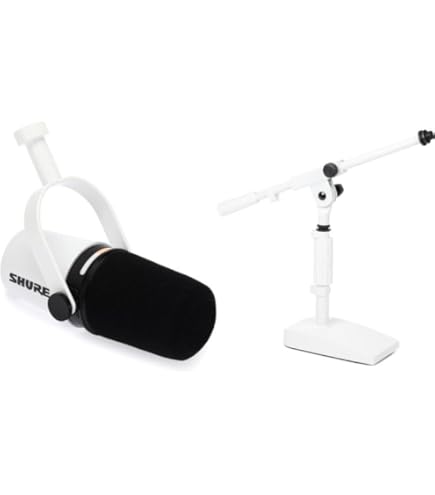 Amazon.com: SHURE MV7+ Podcast Kit, MV7+-K-BNDL: Gator Desktop