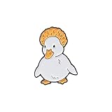 WEIJIN Lovely Animals Enamel Pin Cute Duck Lapel