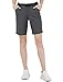 MIER Women's Quick Dry Outdoor Shorts Lightweight Stretch Nylon Hiking Shorts with 5 Pockets, Water Resistant