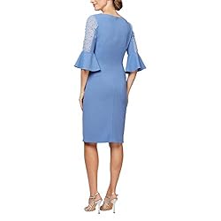 Alex Evenings Women's Plus Size Short Shift Dress