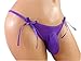 aishani SISSY pouch panties size girly T-back G-string thong girlie underwear sexy for man purple XXL