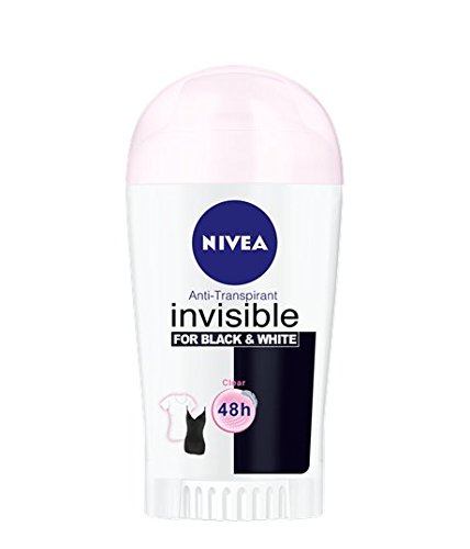 Nivea Invisible For Black & White Anti-Perspirant Clear Stick 48h 40 ml
