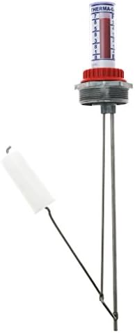 Krueger Sentry Gauge HS1-2-54 Level Gauge, 54" Item Depth, 2" Item Width, Stainless Steel, NPT Male, 2" Item Diameter
