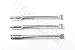 BBQMANN BF641 (3-pack) Replacement Stainless Steel Pipe Burner for Char Broil, Charmglow, Jenn Air, Kenmore Sears, K Mart, Member's Mark, Nexgrill, Perfect Flame