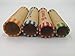 Boband Coin Wrapper Preformed 128 Assorted Pack, 32 Coin Wrappers Each of Quarters, Dimes, Nickels and Pennies