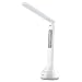 AUKEY Rechargeable Desk Lamp with Alarm Clock Calendar Date Temperature, RGB Base Light, Dimmable 3 Brightness Levels and Touch Panel
