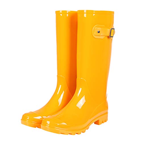 rain boots knee high