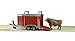 Bruder Cattle Trailer including Cattle (1 pc. Color may vary)