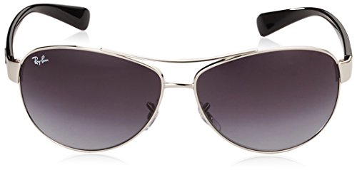Ray-Ban RB3386 - SILVER Frame GREY GRADIENT Lenses 63mm Non-Polarized