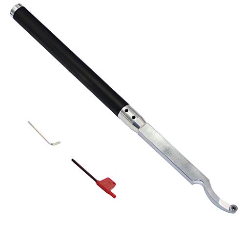 Swan Neck Hollower Carbide Tipped Lathe Chisel Mini Tools Bar Wood