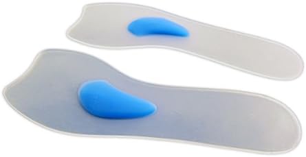 AT Surgical Slim Silicone Insole with 3/4" Thick Metatarsal Pad, Pair (M)