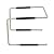 Update International (PTS-PS) 4" Plastic Sleeves for Pizza Tray Stand