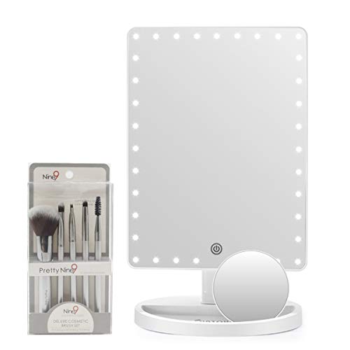 Large Lighted Vanity Makeup Mirror (XLarge Model), FUNTOUCH 35 LED