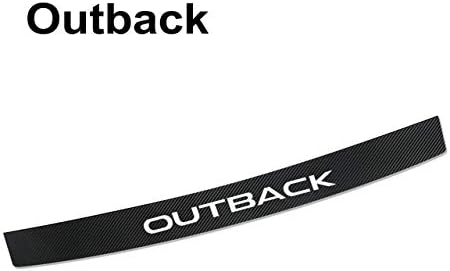 GIVELUCKY Car Trunk Guard Stickers Auto Rear Bumper Decor Decals Accessories,For Subaru Forester Impreza XV Ascent Legacy BRZ Outback WRX