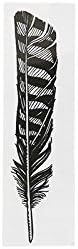 Tattly Temporary Tattoos, Hawk Feather, 0.1 Ounce