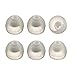 Earphones Plus EP-APP-3PR-S Replacement Earbud Tips, Replacement Earphone Cushions for Apple, Clear