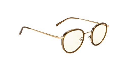 GUNNAR Gaming and Computer Eyewear/Atherton, Clear Tint - Patented Lens, Reduce Digital Eye Strain, Block 35% of Harmful Blue Light