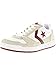 Converse Men's Point Man Ox White/Red Ankle-High Fabric Fashion Sneaker - 8M