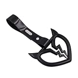 Devil Demon Broken Heart Black JDM TSURIKAWA Ring