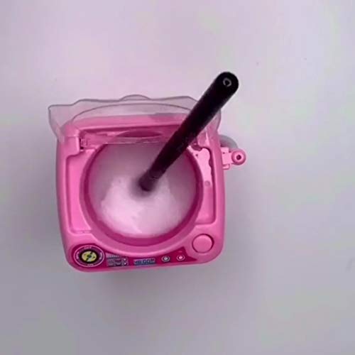 TTbuy 2019 New Makeup Brush Cleaner Device Simulation Automatic Cleaning Washing Machine Mini Toy,Electric Makeup Brush Spinner Cleaning Machine Cleanse Cosmetics, Dusts Washer,Pink (B) - Thumbnail 4