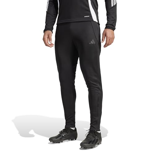 adidas Tiro 24 Herren-Trainingshose, Wonder Beige/Schwarz/Semi Impact Orange, L