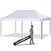 ABCCANOPY Durable Easy Pop up Canopy Tent 10x10, Black