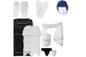 Kalindri Sports Player Protection Cricket Kit Accessories Combo Without Bat, Colour Design May Vary