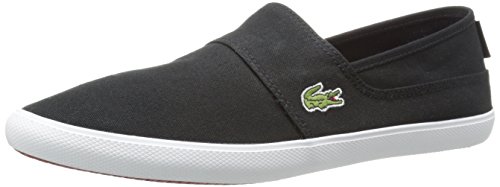 Lacoste men s marice lcr fashion sneaker, black/black, …