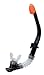 Intex Surf Rider Adult Swimming & Diving Mask Snorkel Set, Black/Red (2 Pack)