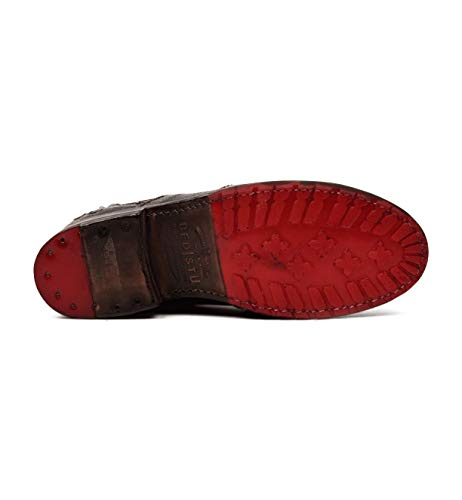 Bed|Stu Women's Nandi Leather Short Boot (9 M US, Black Lux)
