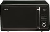 Sharp R764KM Grill Microwave 25L 900W Black - 10 Auto Programs view 2