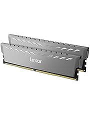 Lexar Thor 16GB(2x8GB) DDR4 DRAM 3200MHz CL16 1.35V XMP UDIMM Desktop Memory Kit, 288-Pin High-Speed DDR4 Performance Computer Memory with Aluminum Heat Spreader