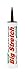 Sashco 10008 Big Stretch Caulk Dark Brown 10.5-ounce