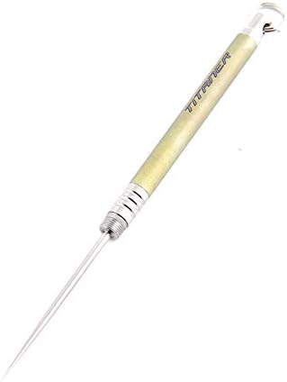 TITANERTitanium Toothpicks Holders Outdoor Camping Picnic Toothpick With Protective Case Holder (Yellow)