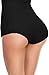 La-Reve Womens Shapewear Bodysuit Panty Body Shaper with Tummy Control Slimmer, Large, Black