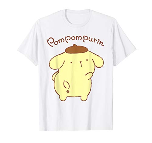 Sanrio Pompompurin Backside Logo Tee Shirt