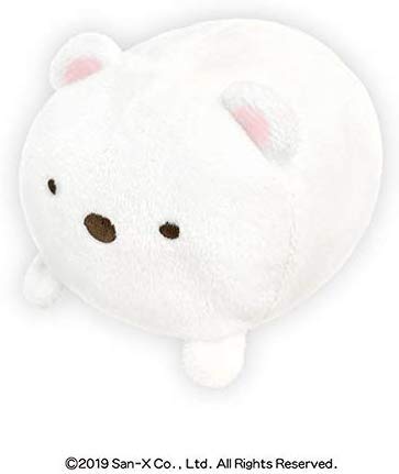 SK Japan San-X Sumikko Gurashi Soft Plush Pullback Rolling Toy Peluche (3.54x4.72 inch) from Japan White Bear 14031