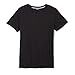 French Toast Boys' Short Sleeve Crewneck Tee,Black,6