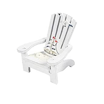 Toyvian - Silla de playa náutica en miniatura, decoración pequeña de