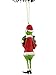 Dr Seuss The Grinch Kurt Adler Christmas Holiday Ornament Gift Boxed (Wreath, 4