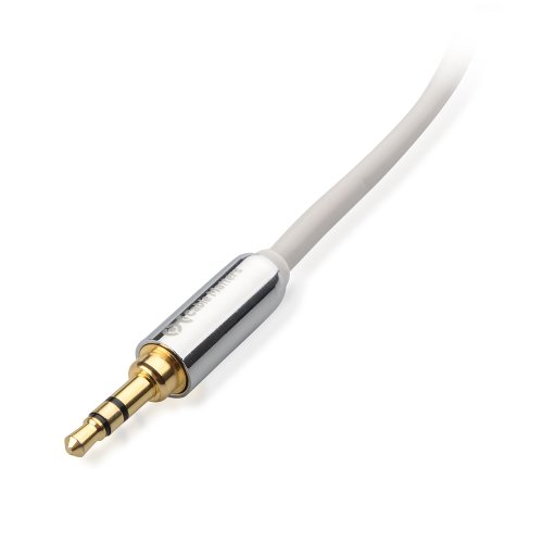 Cable Matters 3.5mm to RCA Cable (Stereo to RCA/Aux to RCA/Headphone Jack to RCA/RCA to Stereo) White 10 Feet - Thumbnail 2