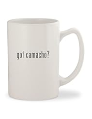 Kitchen: got camacho? - White 14oz Ceramic Statesman Coffee Mug Cup - Molandra Products