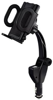 STRONGTIGHT Soporte Universal de Celular Adaptador para Encendedor de Carro 2 USB 3A para iPhone 7/6S/6 Plus/5S/5 Samsung Galaxy S7/S6 Edge Nexus LG HTC Dispositivos GPS (C38)