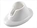 A-szcxtop(tm) 2pcs White Soft Rubber Nail Polish Bottle Holder Nail Art Manicure Tools