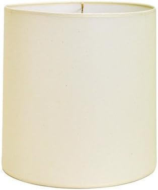 Hard Back Linen Drum Shade Size: 16", Color: Natural